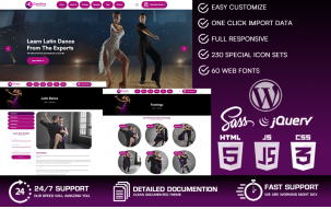 Carolina - Dance Studio WordPres Theme