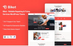 Bikot - Reliable Repairing & Fixing Services WordPress Theme