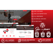 Jetline - Airlines WordPress Theme
