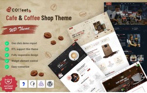 Coffeet - Cafe & Coffee Shop WordPress Theme