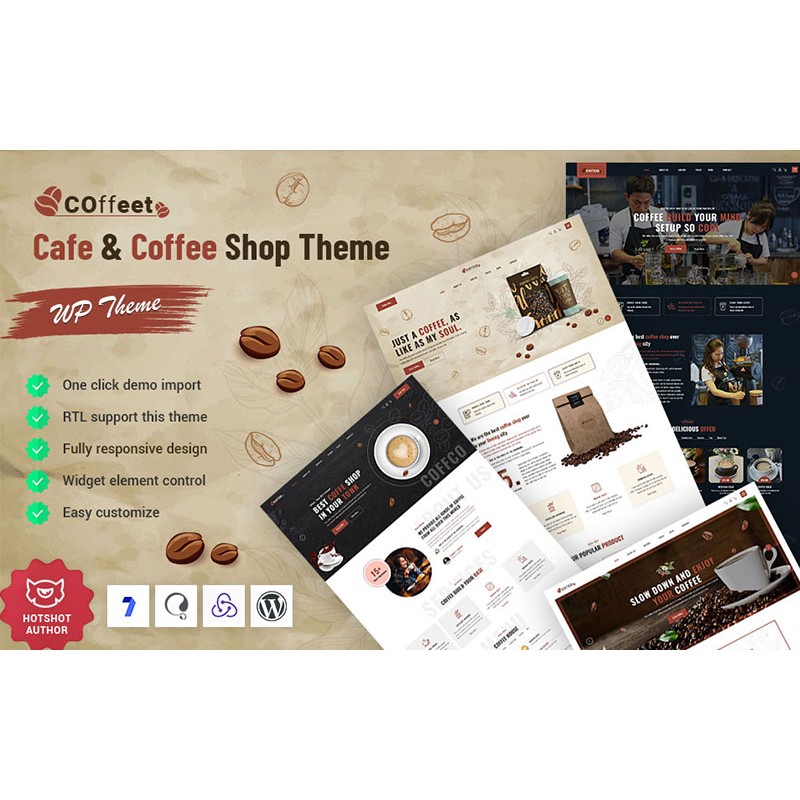 Coffeet - Cafe & Coffee Shop WordPress Theme