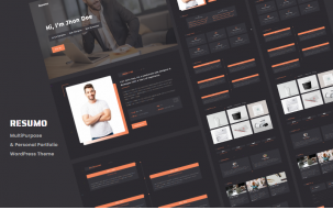 Resumo - Personal Portfolio WordPress Theme