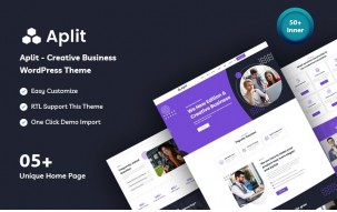 Aplit - Creative Business WordPress Theme