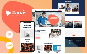 Jarvis - Design & Printing WordPress Theme