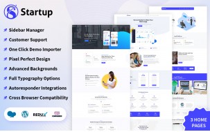 Fresh Startup Business WordPress Theme