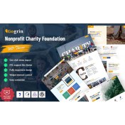 Gogrin - Charity Foundation and Nonprofit WordPress Theme
