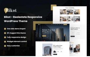 Bikot - Realestate Responsive WordPress Theme