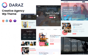 Daraz - Creative Agency Elementor Wordpress Theme