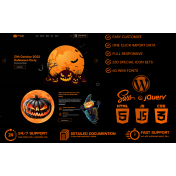 Samhain - Halloween WordPress Theme