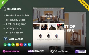 Religeon - Church, Religion and Charity WordPress Theme