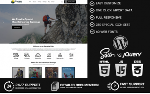 Camper - Camp Club WordPress Theme