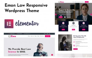 Emon - Lawyer and Law Firm WordPress Theme