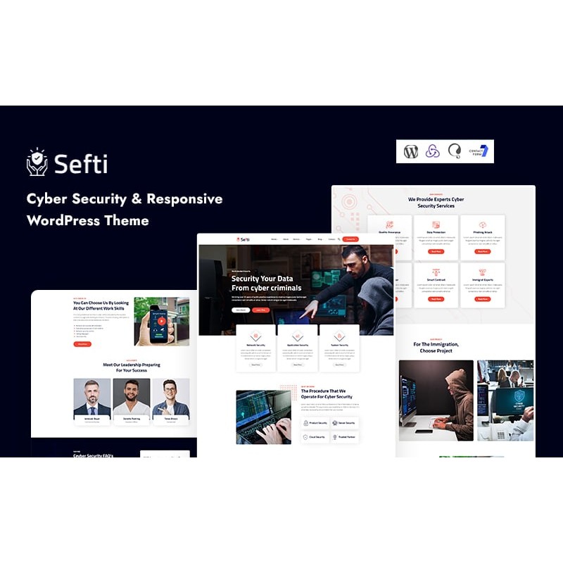 Sefti - Cyber Security WordPress Theme