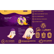 Hallo - Halloween WordPress Theme