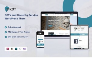 Bikot - CCTV and Security Service WordPress Theme