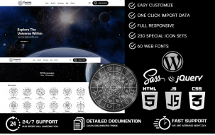 Cosmic - Astronomy & Horoscope WordPress Theme