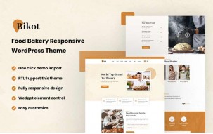 Bikot - Food Bakery WordPress Theme