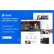 Lano - Technologist & IT Solutions Agency WordPress Theme