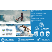 Surfer - Surf Club WordPress Theme