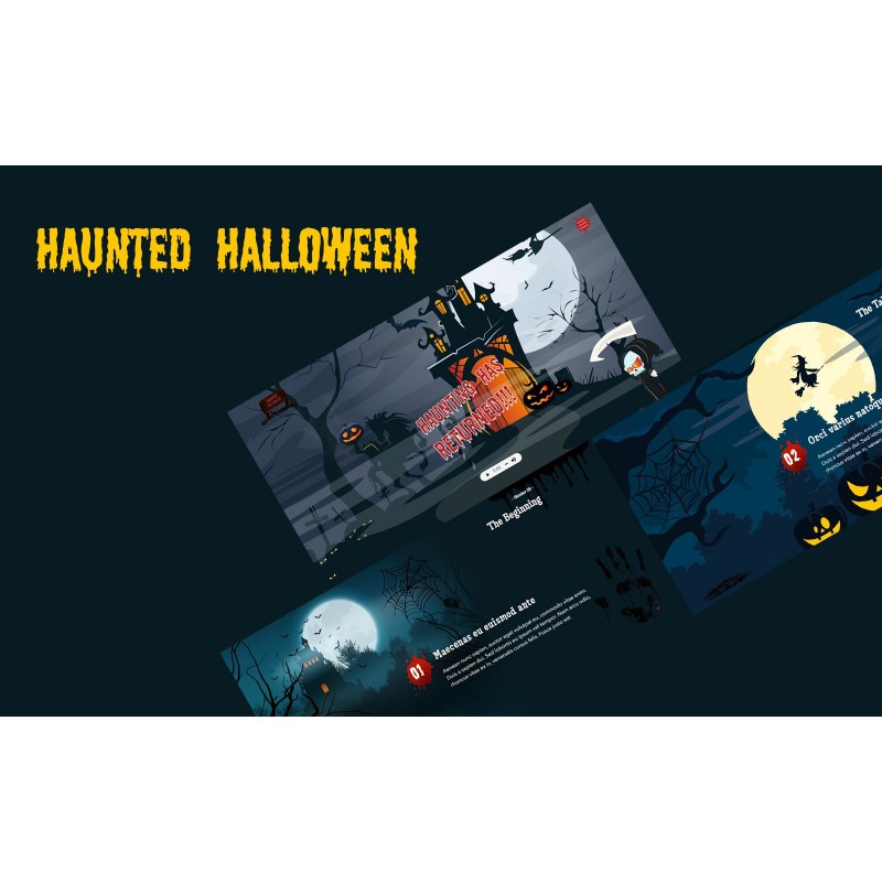 Haunted Halloween Wordpress Theme