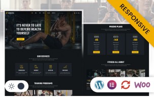 Gymistic - Gym Fitness Elementor WordPress Responsive Theme