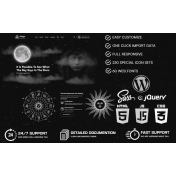 Magic - Fortune Teller & Horoscopes & Astronomy WordPress Theme