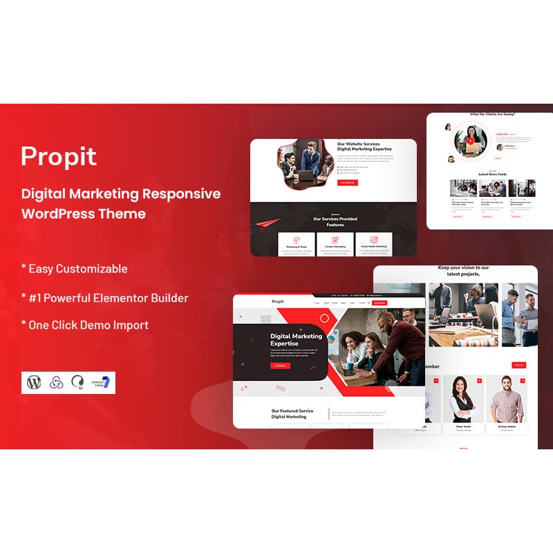 Propit - Digital Marketing WordPress Theme