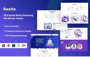 Resite - SEO Social Media Marketing WordPress Theme