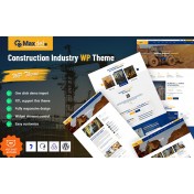 Maxdel - Construction Industry WordPress Theme