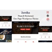 Jamika - Restaurant One Page WordPress Theme