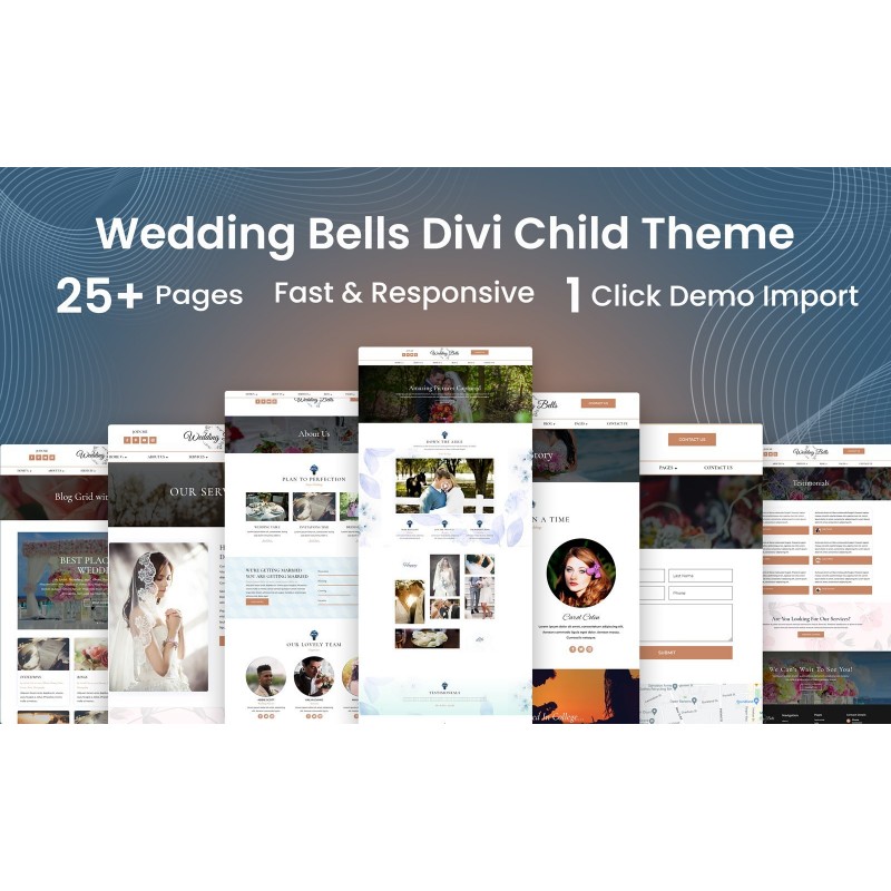 Wedding Photography WordPress Divi Child Theme