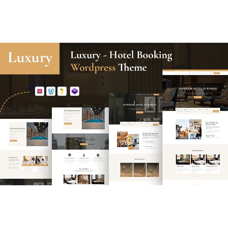 Luxury - Hotel Booking & Travel Tour WordPress Theme
