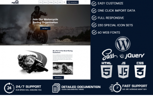 Piston - Motorsport Racing WordPress Theme
