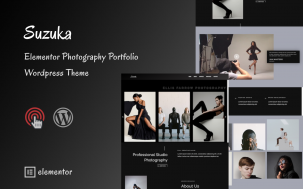 Suzuka - Minimal Portfolio and Photography WordPress Theme
