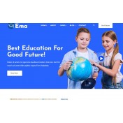 Eman - Kindergarten and Child Care WordPress Theme.