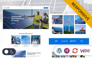 Solhyper - Solar Panel and Renewable Energy Elementor WordPress Responsive Theme