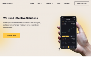 TishBusiness2 - Business WordPress Theme