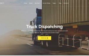 DispatchIT - logistics freight dispatch WordPress theme