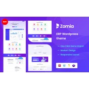 Zomia - ERP Software WordPress Theme