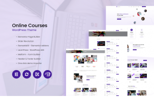 Courisa - Online Courses WordPress Theme