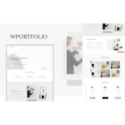 WPortfolio - Minimalist Multipurpose WordPress Theme