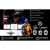 Commando - Military WordPress Theme