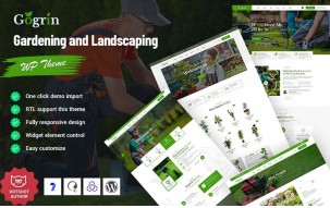 Gogrin - Gardening Plan WordPress Theme