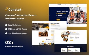 Constak - Construction Experts WordPress Theme