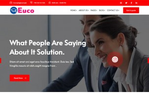 Hazom - IT Solutions & Digital Marketing Agency WordPress Theme
