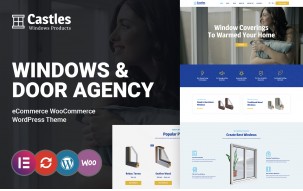 Castles - Windows and Doors Services WordPress Theme