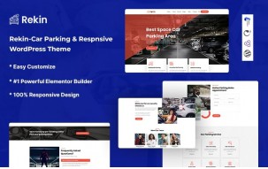 Rekin - Car Parking WordPress Theme
