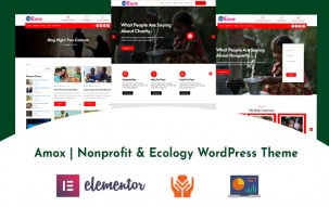 Amox | Nonprofit & Ecology WordPress Theme