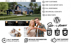Realen - Real Estate & Mortgage WordPress Theme