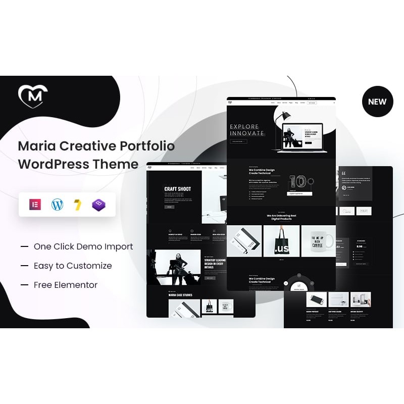 Maria - Creative Portfolio WordPress Theme